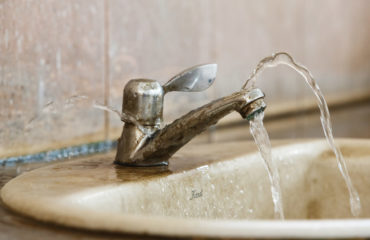Licensed plumber at work